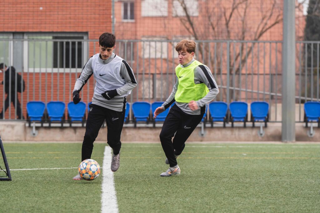 The players are back at Kaptiva Sports Academy
