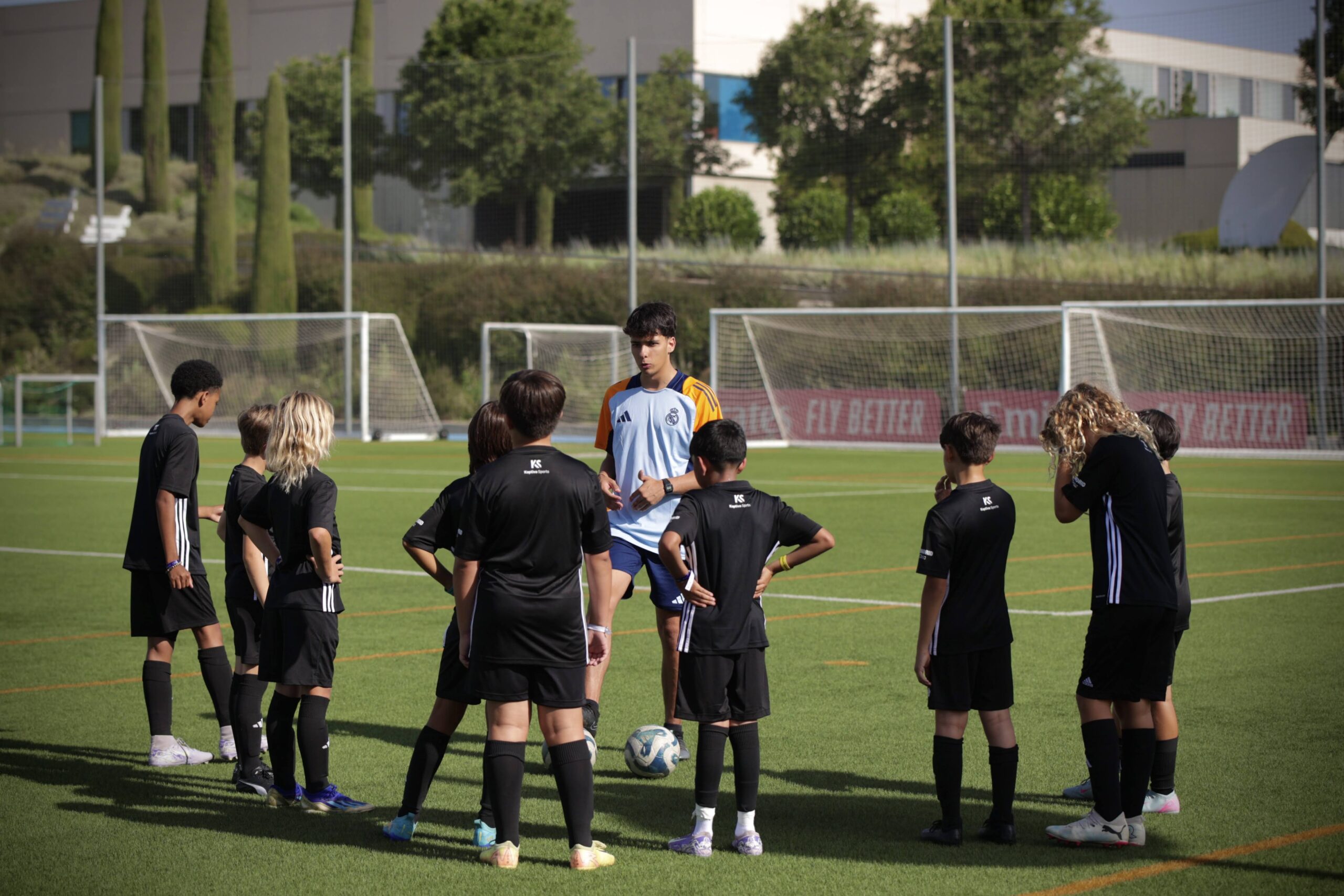 Real Madrid Foundation training clinics Real Madrid Foundation training clinics