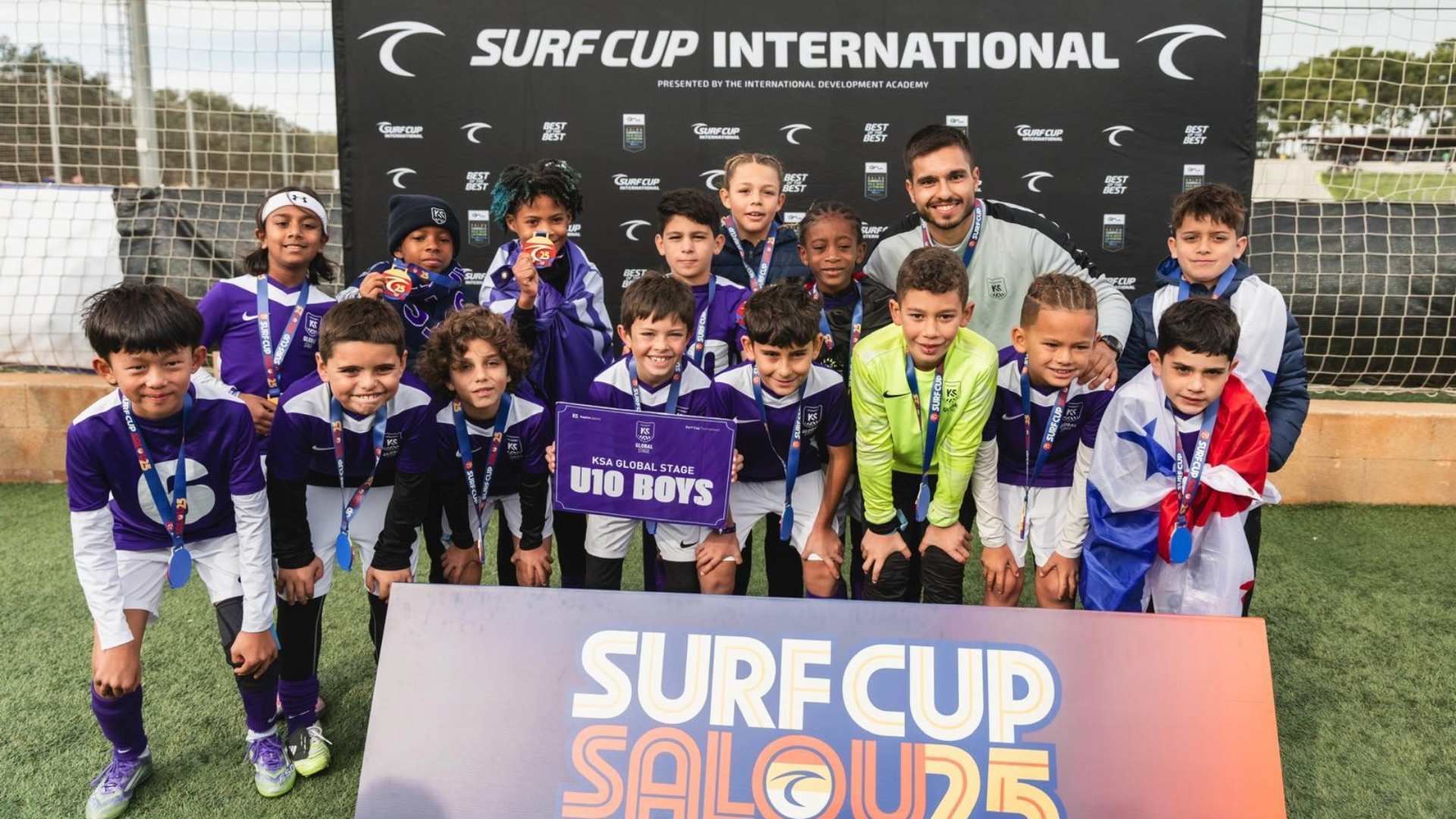 Doble victoria para KSA Global Stage en la Surf Cup 2025