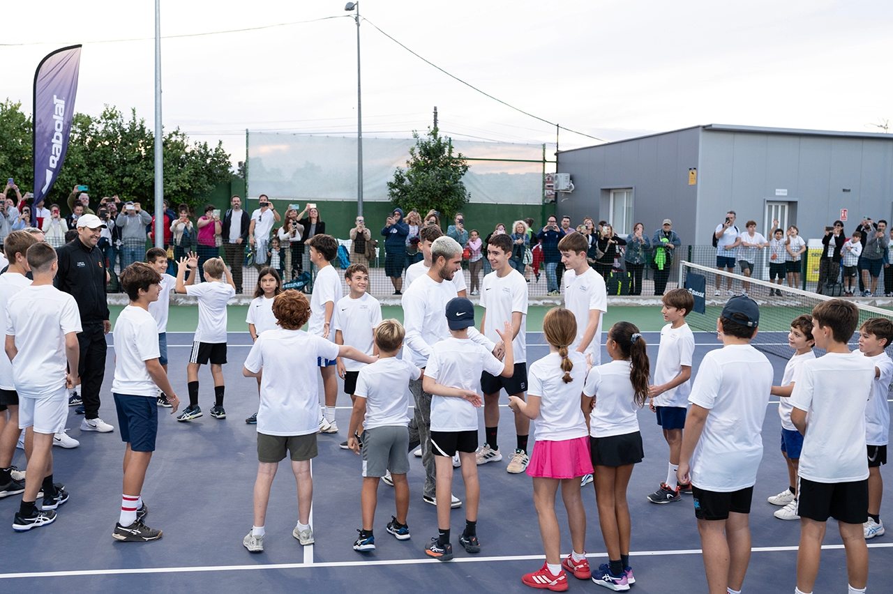 Viaje a Madrid con la clínica de la Academia Carlos Alcaraz